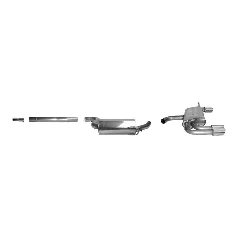 VW Golf 6 - Bastuck Duplex Performance Auspuff Anlage ab Katalysator - Bild 1